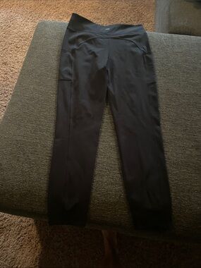 zuda Black High-Rise Performance Leggings